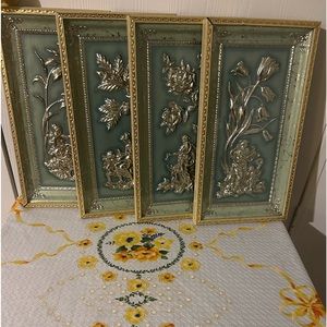 Four Seasons by Metalcraft 1950s Wall Decor